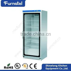 Commercial Stainless Steel Single Door Mini Bar Cabinet Refrigerator thumbnail-1