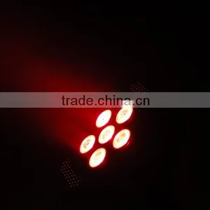 Sound Active DMX 512 6*Tri-3W RGB Wireless Par Light Wedding Light thumbnail-5