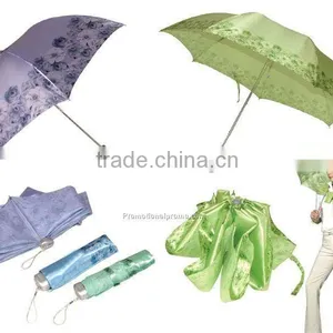Nice Popular Lady's 3 Folding Umbrella thumbnail-1