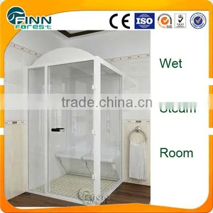 Modern Wet Steam Bath House 2 Person Use Acrylic Material White Color Steam Room Quality Choice thumbnail-1