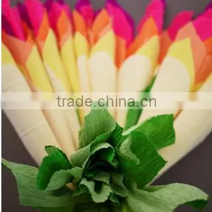 Hot Sale Colorfast&Flameproof Crepe Paper in Sheet/Roll Quality Choice thumbnail-6