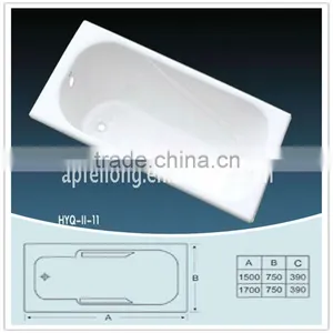 Sell Cheap Enclosed Cast Iron Bathtubs/bathtub/bath Tub 1600mm 1700mm thumbnail-1