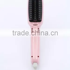 ELECTRIC HAIR STRAIGHTENER BRUSH LCD ION ANTI-SCALD COMB AUTO MASSAGER thumbnail-6