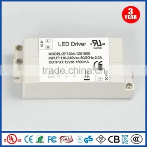 AC 110-240V to DC 12V 1500mA Led Electronic Transformer Smart Power Supply Driver 18W Quality Choice thumbnail-1