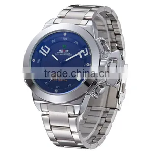 2015 Best Watch Stainless Steel Caseback Japan Movement WatchCheap Men Watch Wrist Watch WH1008-1C thumbnail-5