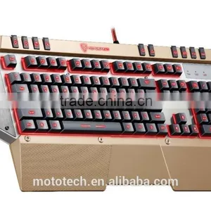 2015 New High Quality Professional Backlit Wired Gaming Keyboard,can Make Mechanical thumbnail-2