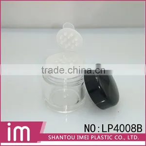 Round Shape Plastic Empty Compact Cosmetic Loose Powder Case thumbnail-4