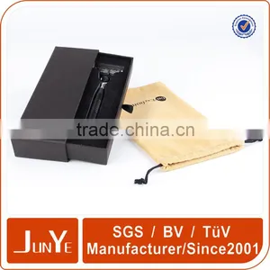Black Luxury Cardboard Shaver Paperboard Box Container for Men's Razors thumbnail-5