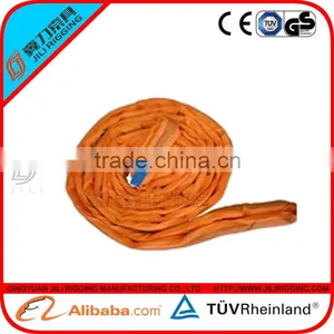 Double Ply Polyester 10 Ton 7:1 Safety Polyester Round Sling thumbnail-1