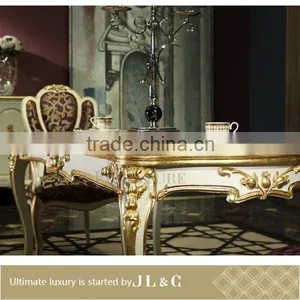 Luxury Dinning Room New Design Birch Dining Table, Wooden Dining Table, NT02-01 From China Supplier-JL&C Furniture thumbnail-2