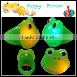 LED Light Green Frog Ring thumbnail-1