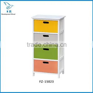 Paulownia Solid Wood Furniture Storage Cabinet thumbnail-3
