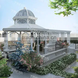 Outdoor Aluminum Frame Doubl Layer Pop up Gazebo thumbnail-1