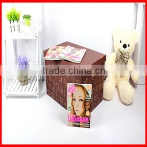 Household Brown Color Bulk Storage Paper Gift Box Wholesale thumbnail-4