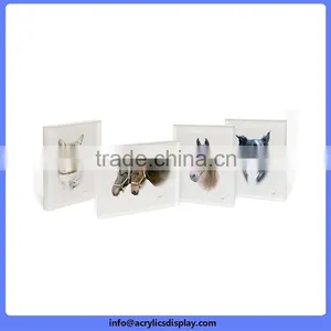 Top Grade Quality Solid Acrylic Paper Weight Block thumbnail-2