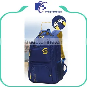 Multifunctional School Backpack Bag / Polyester Computer Laptop Backpack With Double Zipper Supplier's Choice thumbnail-1