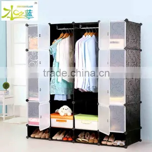 Plastic Wardrobe Cabinet Used Cloths thumbnail-1