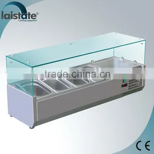 4*GN1/3 Pizza Glass Display Counter thumbnail-1