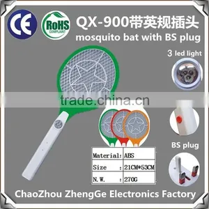QX900-1mosquito Killer Mosquito Swatter Fly Killer Mosquito Racket With BS Plug thumbnail-2