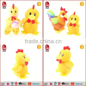 Custom Yellow Chick/Chicken Called Soft /Easter Gift Toy Chicken Lays Eggs thumbnail-1
