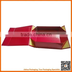 Red Cardboard Folding Paper Box thumbnail-1