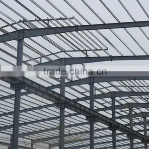 Pre-engineered Double Span Iron Frame Warehouse thumbnail-2