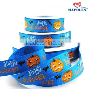 Wholesale New Design Printed Grosgrain Halloween Ribbon thumbnail-2