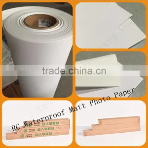 Wholesale 24" 260g Waterproof Matt Photo Paper Roll for Inkjet Printing thumbnail-1