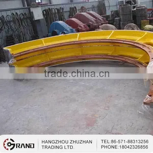 Direct Reduced Iron Use and Carbon Steel Material Big Rotary Kiln Girth Gear thumbnail-1