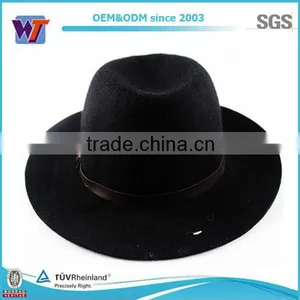 High Quality Wool Felt Man Hat/ Wide Brim Wool Felt Hat Wool Hat thumbnail-1