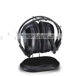 VHF RF Wireless Listening Headphone thumbnail-1