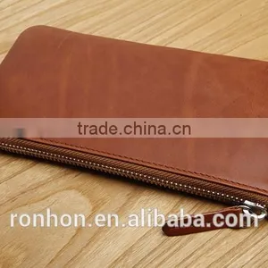 Simple Young Zipper PU Leather Wallet for Men thumbnail-1