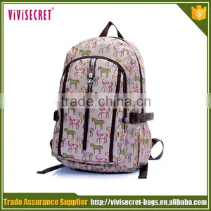 Fashion Trendy Cheap Cute Cartoon Dog Pattern College Girls Backpacks for School thumbnail-3