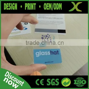 Free Design~~!! Best Material High Quality Business Card Transparent/ Transparent Pvc Card thumbnail-1