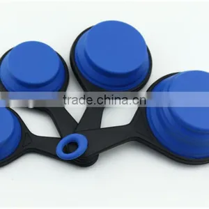 Silicone Meusuring Cup Different Capacity FDA LFGB thumbnail-1