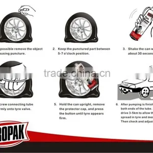 Aeropak 4X4 TYRE FIX INSTANT QUICK PUNCTURE REPAIR thumbnail-1