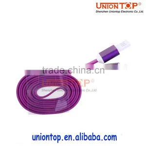 China Factory Price 1m Two Sided Usb Flat Cable for I6s thumbnail-2