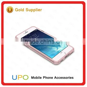 [UPO] 2016 Unique Clear Hard Plastic Acrylic Transparent TPU Waterproof Phone Case for IPhone 6 thumbnail-4