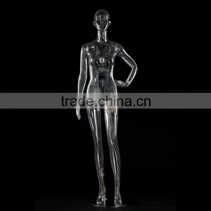 Hot Sale Full Body Plastice Mannequin of Transparent Mannequin thumbnail-1