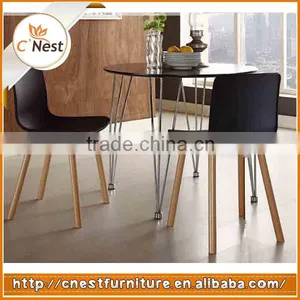 Plastic Dining Chair/wholesale Leisure Wooden Chair Frame Chair thumbnail-1