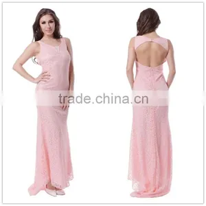 Latest Design Maxi Style Adult Women Party Wear Sexy Cheap Long Evening Dresses thumbnail-1