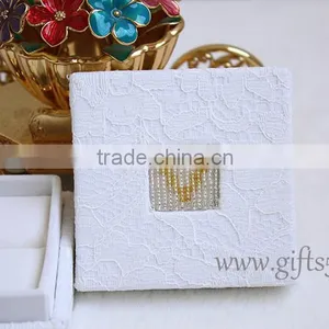 Wedding Creative Custom Ring Box With Beaded Name Plate of O For Engagement thumbnail-2