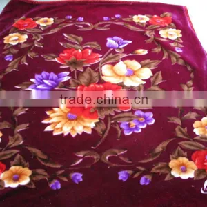 Spanish Style Blanket/extra Soft Blankets/100 Polyester Raschel Blanket thumbnail-1