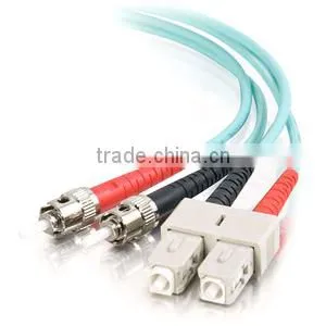 5m SC-ST 10Gb 50/125 OM3 Duplex Multimode PVC Fiber Optic Cable thumbnail-1