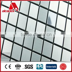 Decorative Handmade Aluminum Ceramic Silver Mosaic for Wall thumbnail-1