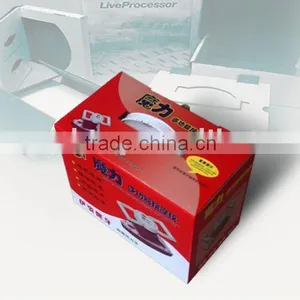 Full Color Printing Box for Automatic Rice Cooker With Plastic Handle thumbnail-1