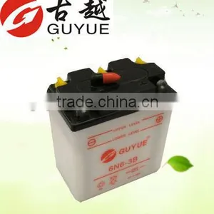 6V 6Ah Motorcycle Battery 6N6-3B thumbnail-1