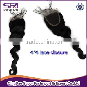 Heat Resistant Fiber Lace Closure, no Shedding Closure thumbnail-1