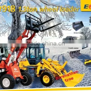 1.3Ton Mini Articulated Loader CE EURO III thumbnail-1