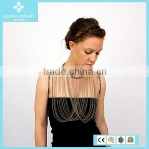 Bikini Beach Belly Necklace For Lady Sexy Girls Chain thumbnail-2
